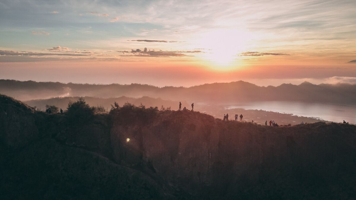 Catching the Sunrise – Trekking in Bali
